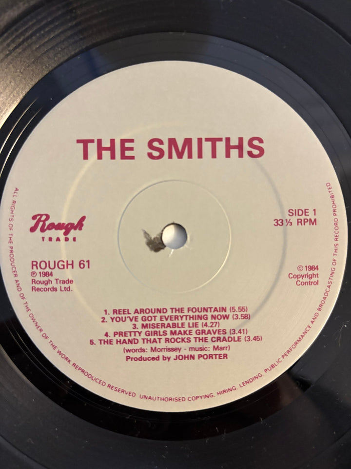 The Smiths Debut Album Vinyl LP - NM/Mint - Think Vintage ltd