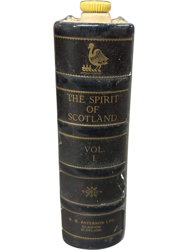 The Spirit Of Scotland Book Flask - Think Vintage ltd