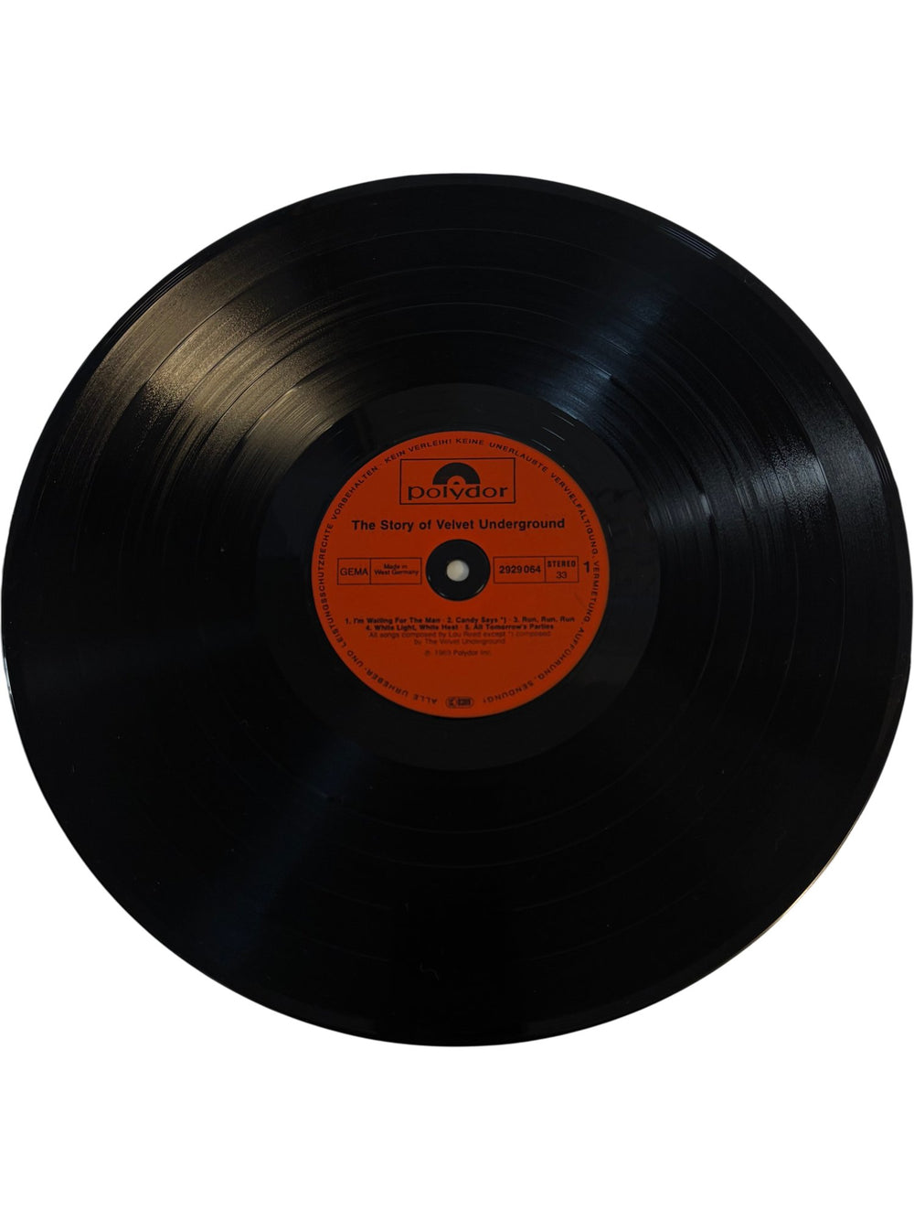 The Story Of Velvet Underground Vinyl Record - NM/Mint - Think Vintage ltd