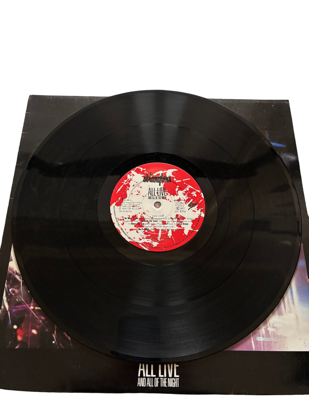 The Stranglers All Live And All Of The Night Vinyl - Good - Think Vintage ltd