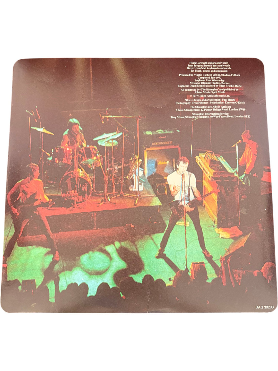 The Stranglers No More Heroes Vinyl Record - Good - Think Vintage ltd