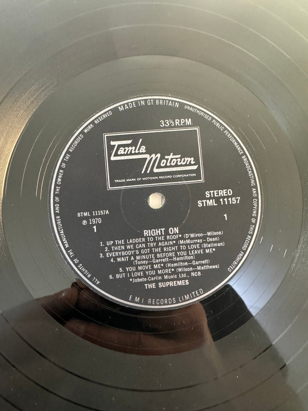 The Supremes Right On LP - Think Vintage ltd