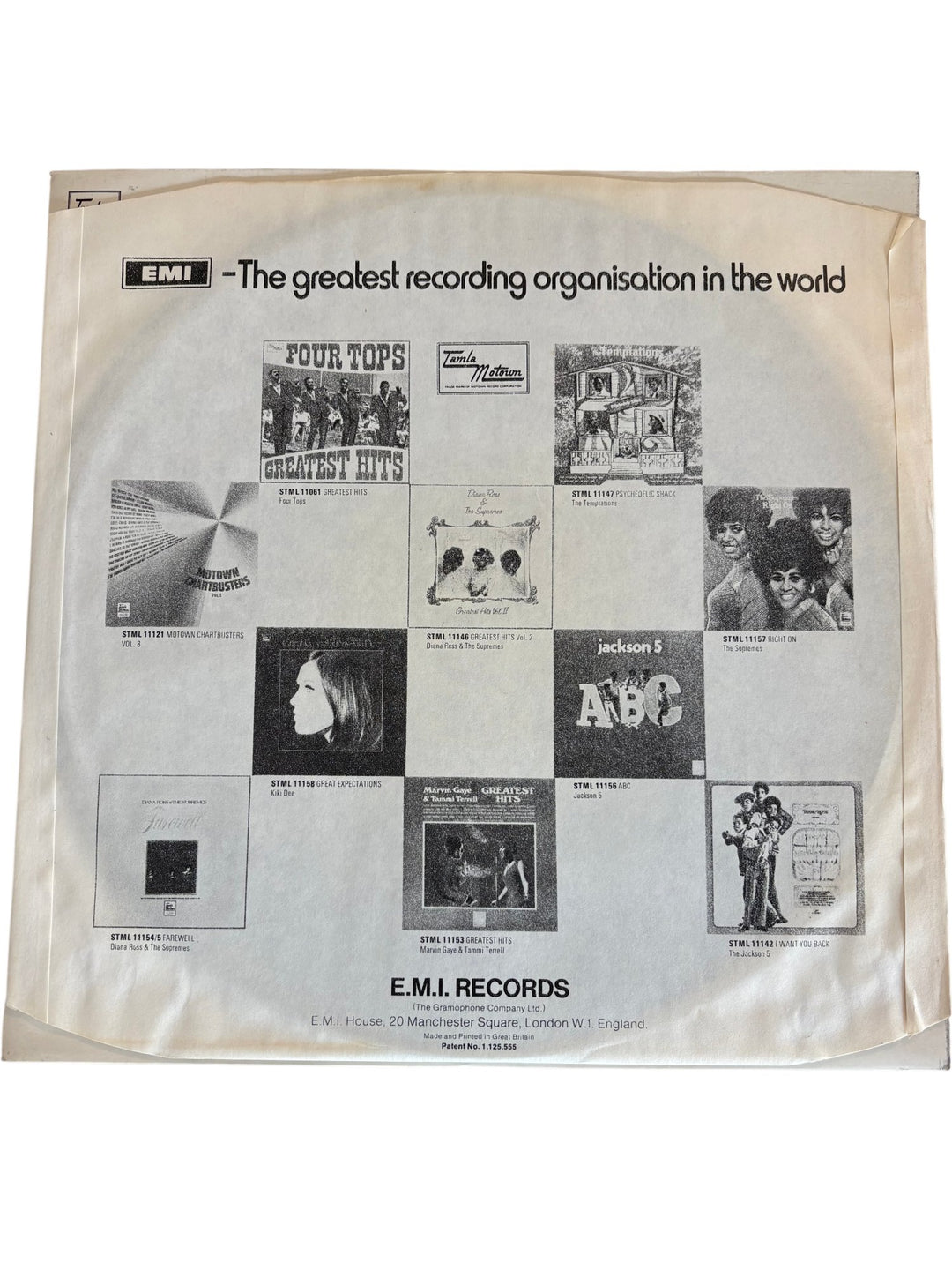 The Supremes & The Four Tops Dynamite Vinyl - Very Good - Think Vintage ltd