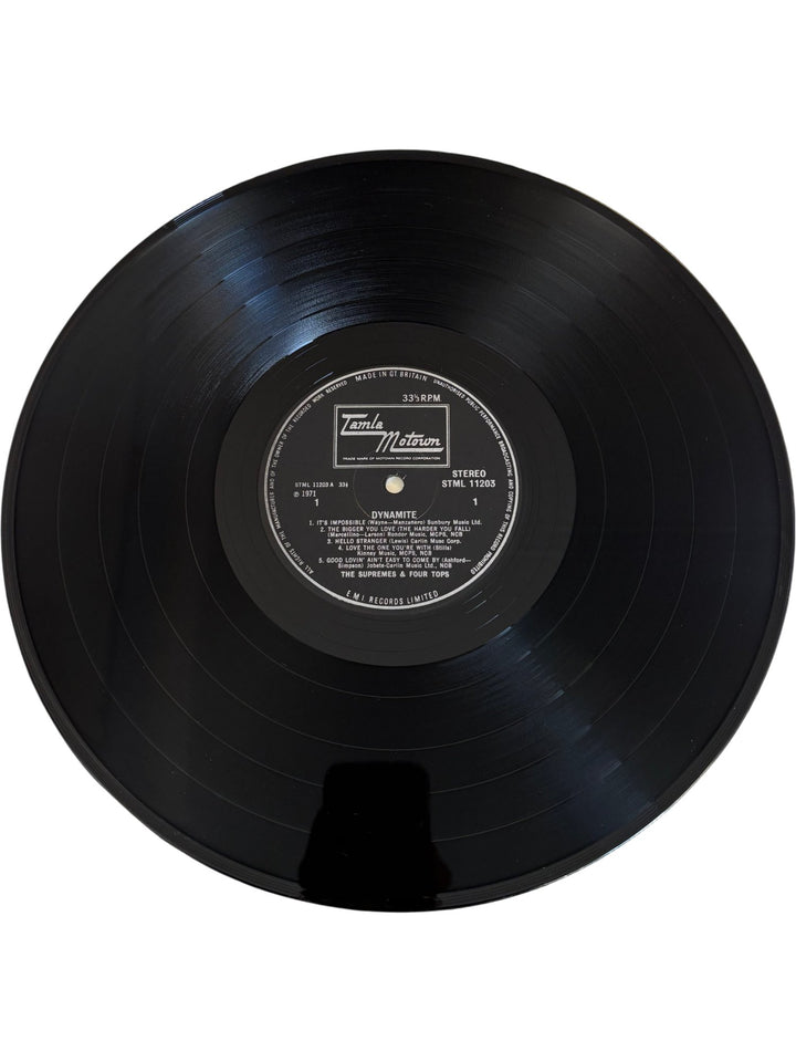 The Supremes & The Four Tops Dynamite Vinyl - Very Good - Think Vintage ltd