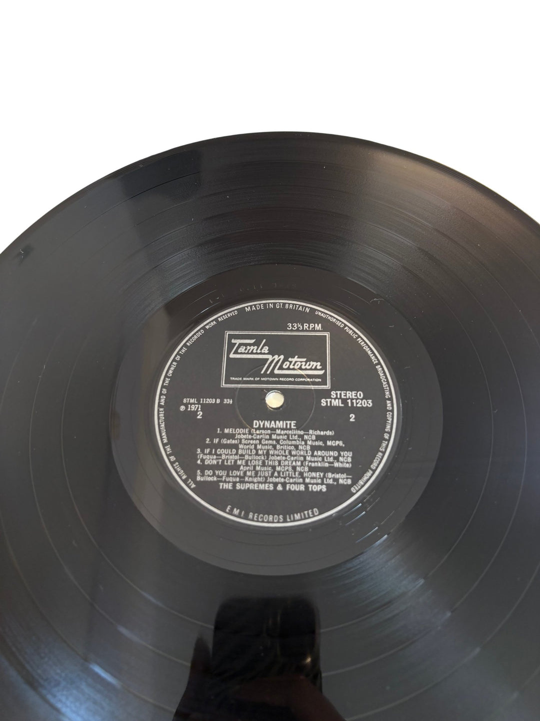 The Supremes & The Four Tops Dynamite Vinyl - Very Good - Think Vintage ltd