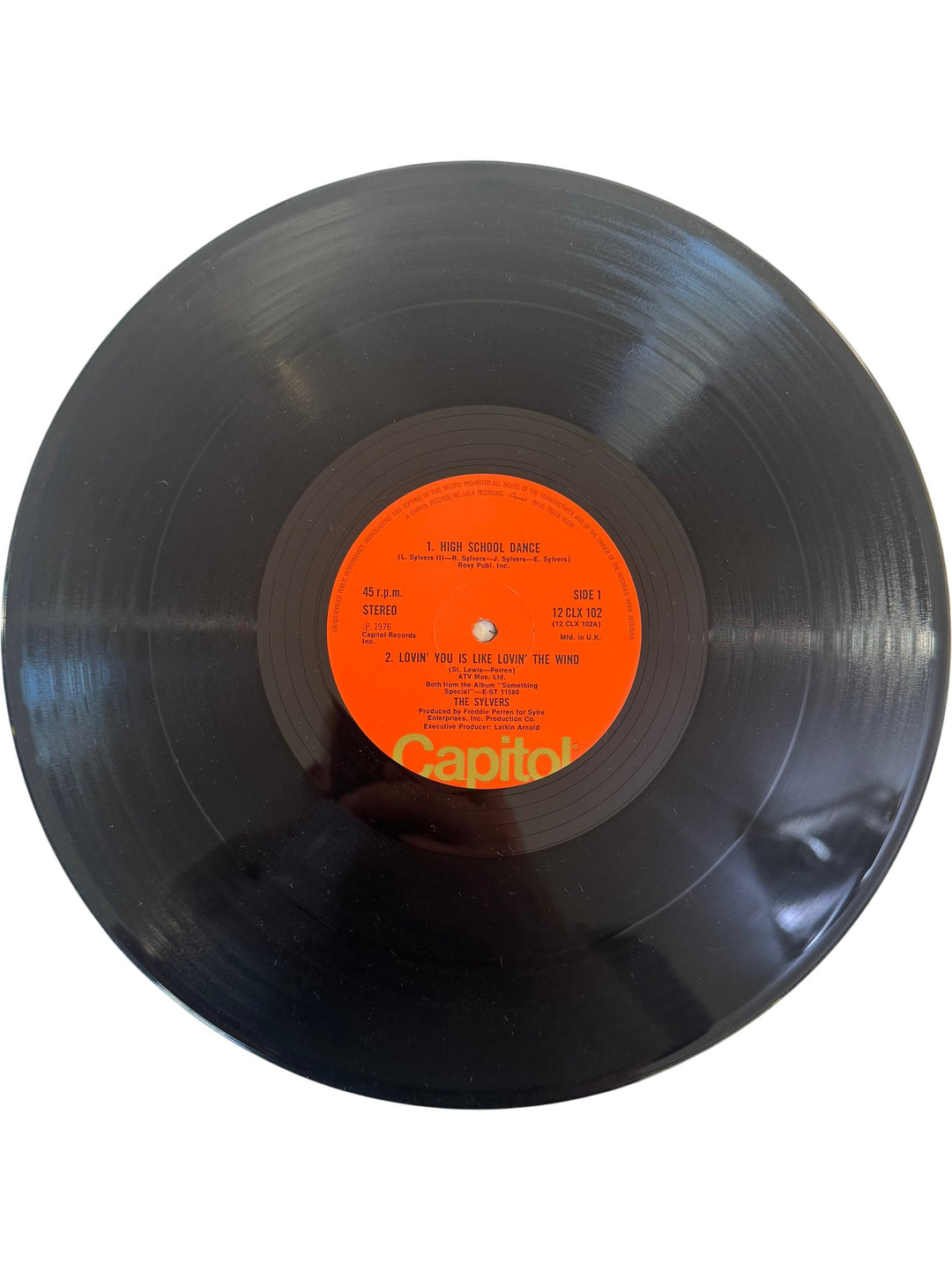 The Sylvers High School Dance 45 RPM Vinyl - Think Vintage ltd