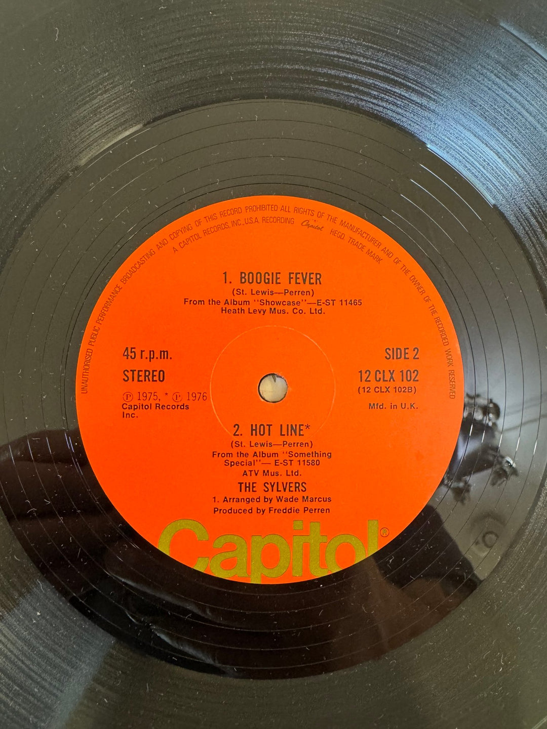 The Sylvers High School Dance 45 RPM Vinyl - Think Vintage ltd