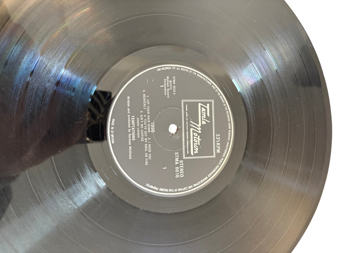 The Temptations 1990 Vinyl Album - Very Good - Think Vintage ltd