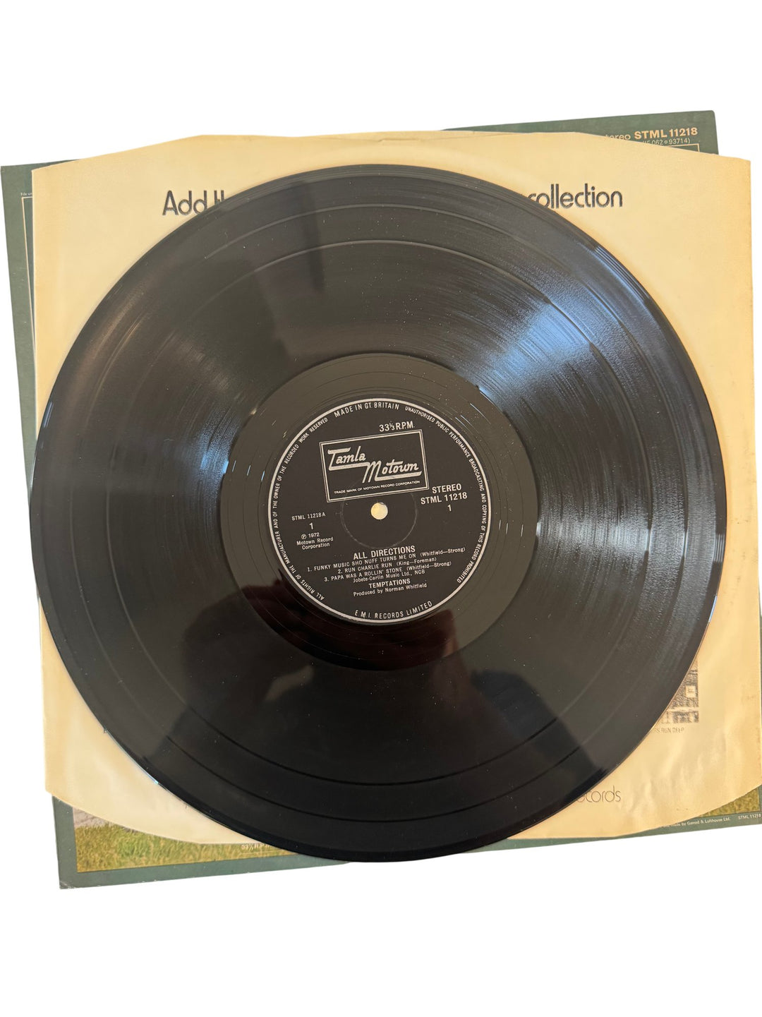The Temptations All Directions Album - Think Vintage ltd