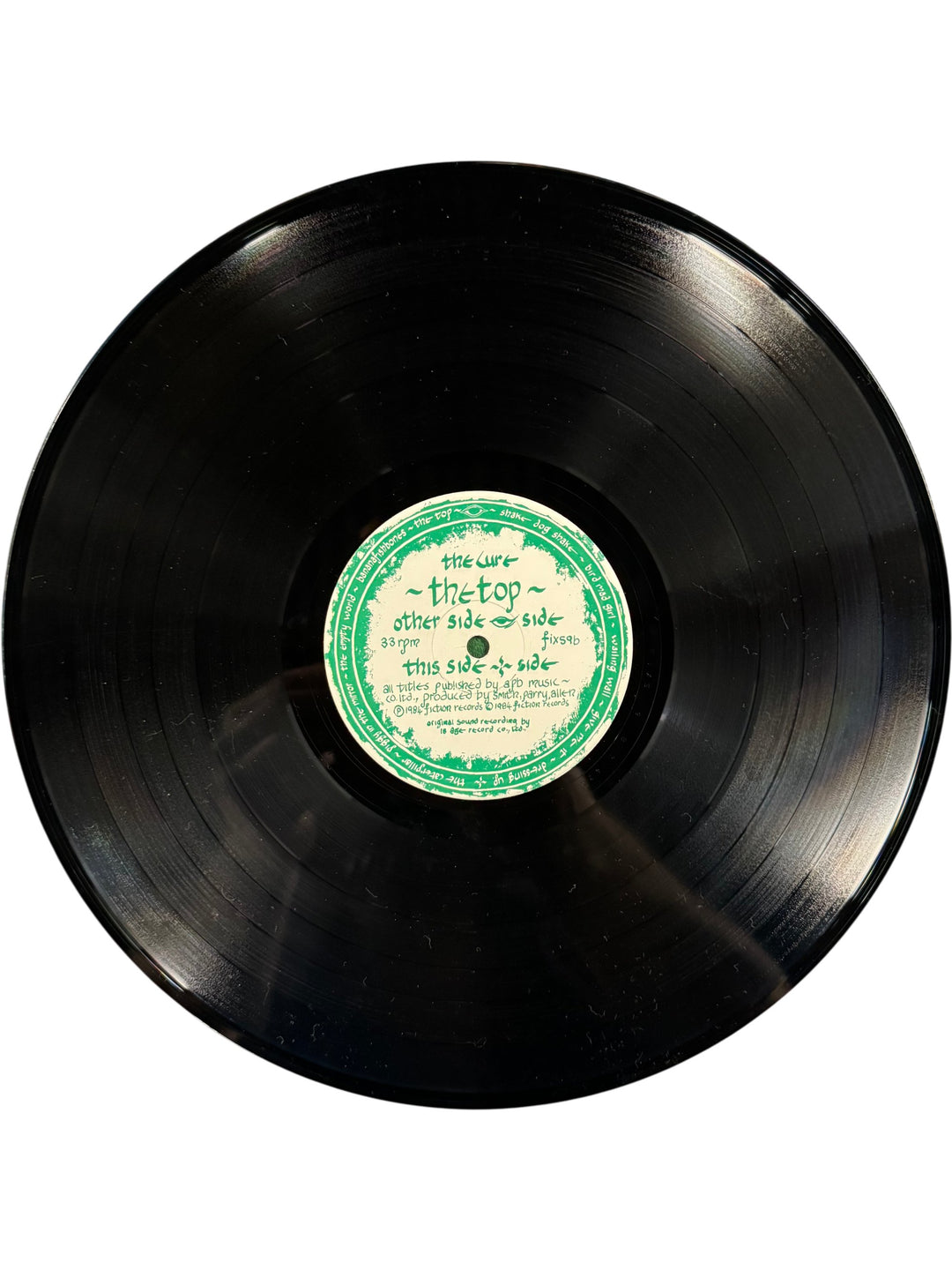 The Top The Cure Vinyl Album LP - Think Vintage Online Ltd