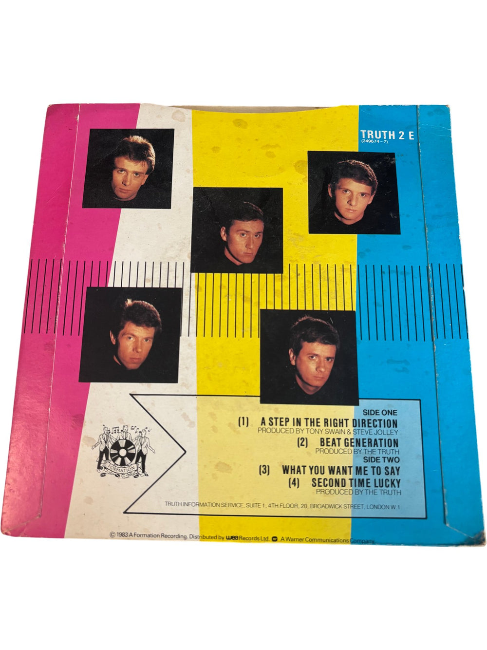 The Truth EP Vinyl Record 7" - Think Vintage ltd