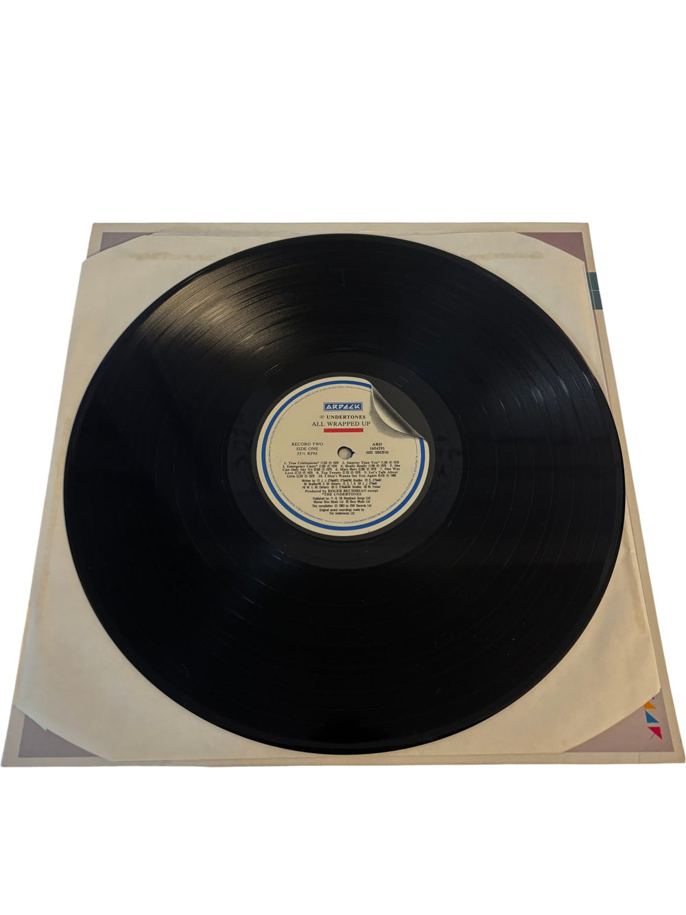 The Undertones All Wrapped Up Vinyl Record - NM/Mint - Think Vintage ltd