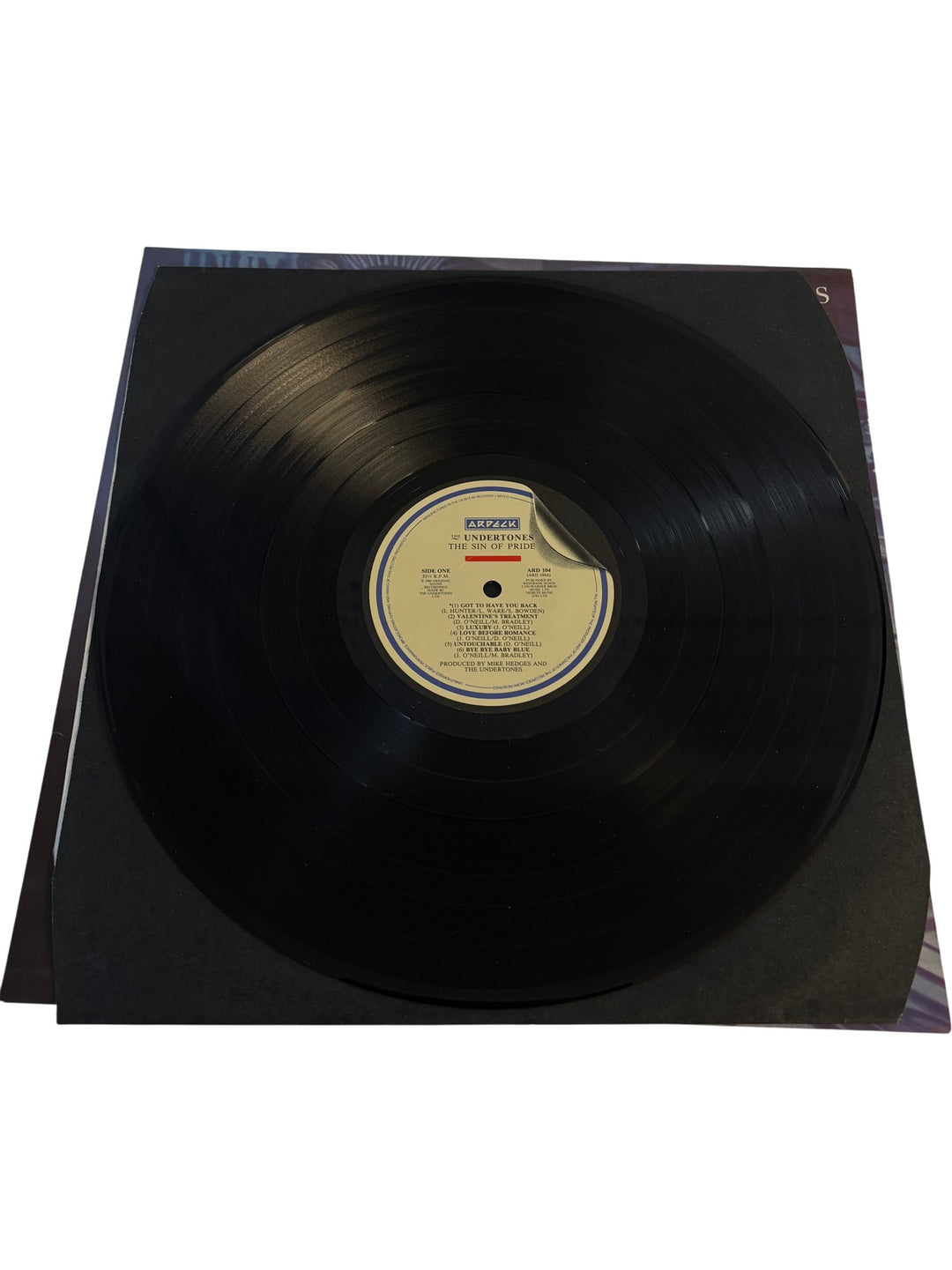 The Undertones The Sin Of Pride Vinyl - NM/Mint - Think Vintage ltd