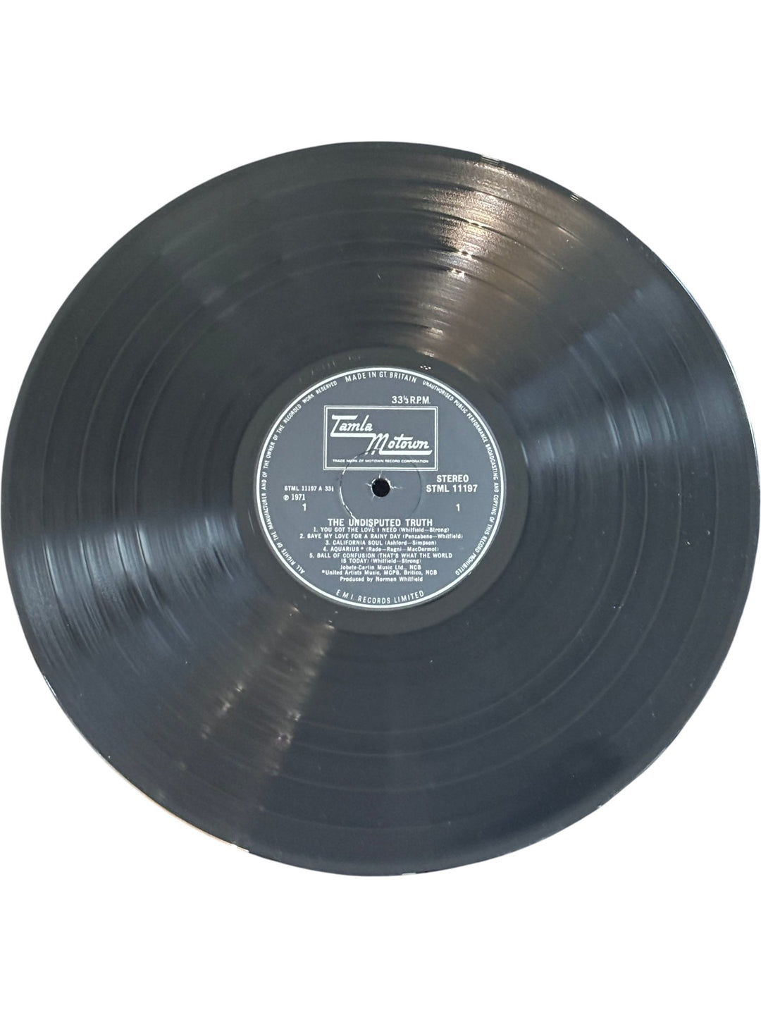 The Undisputed Truth LP by Tamla Motown - Very Good - Think Vintage ltd