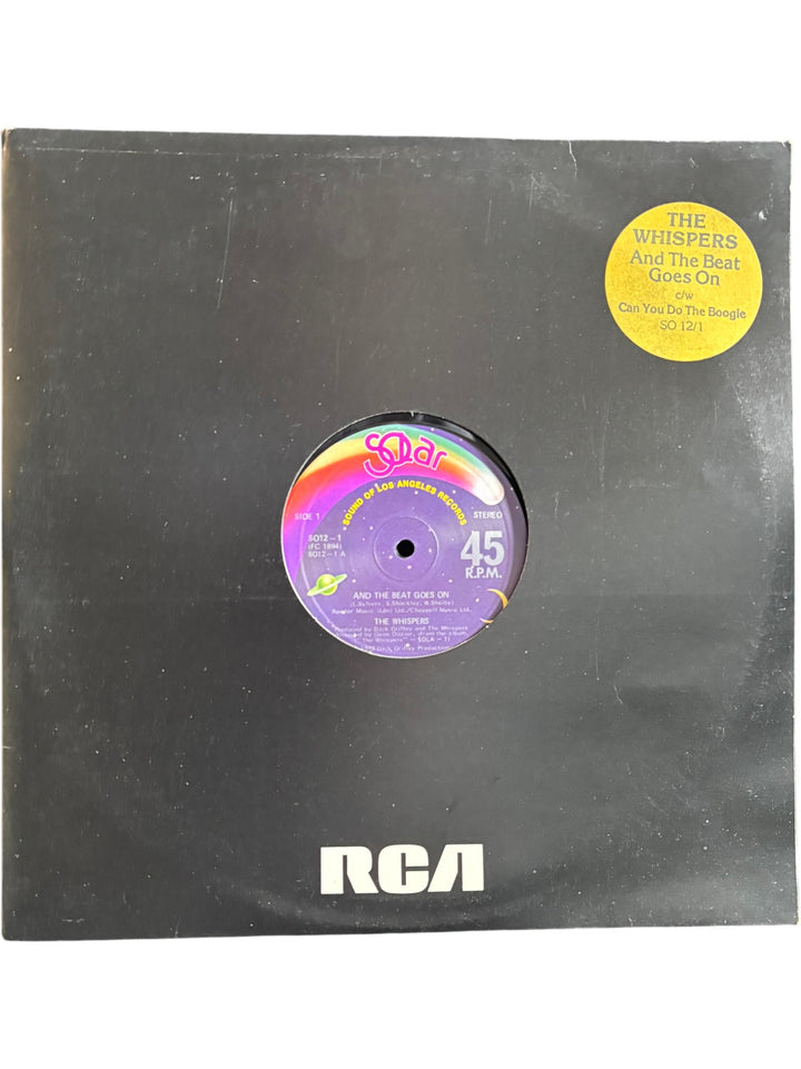 The Whispers 'And The Beat Goes On' Vinyl - Very Good - Think Vintage ltd