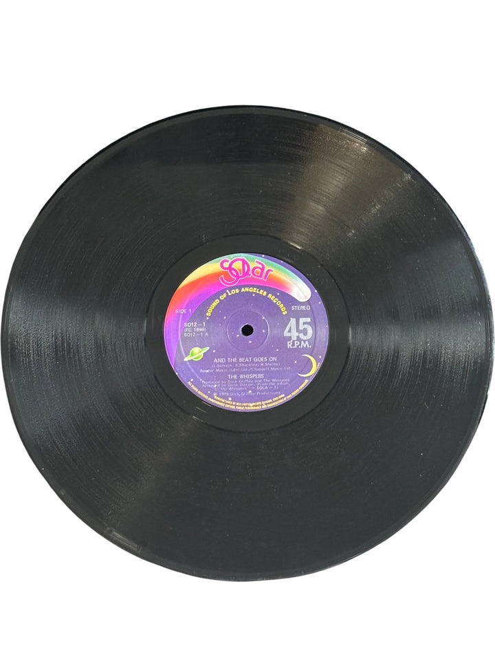 The Whispers 'And The Beat Goes On' Vinyl - Very Good - Think Vintage ltd