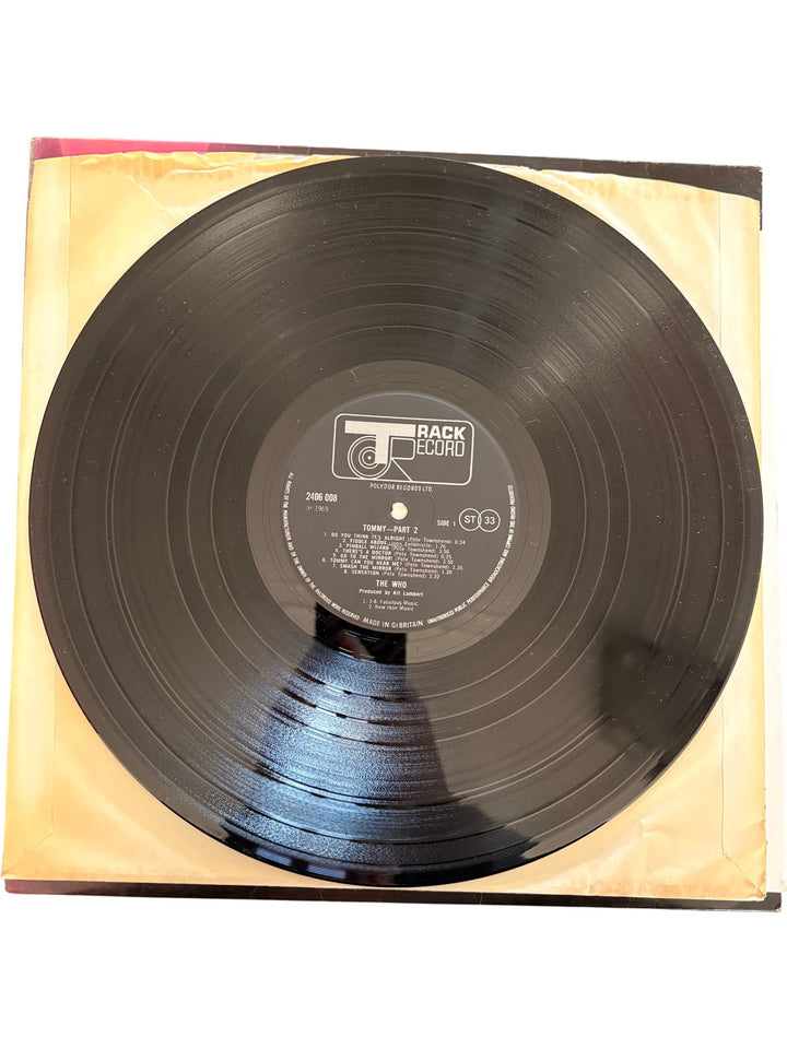 The Who Tommy Part Two Vinyl Record - Good - Think Vintage ltd