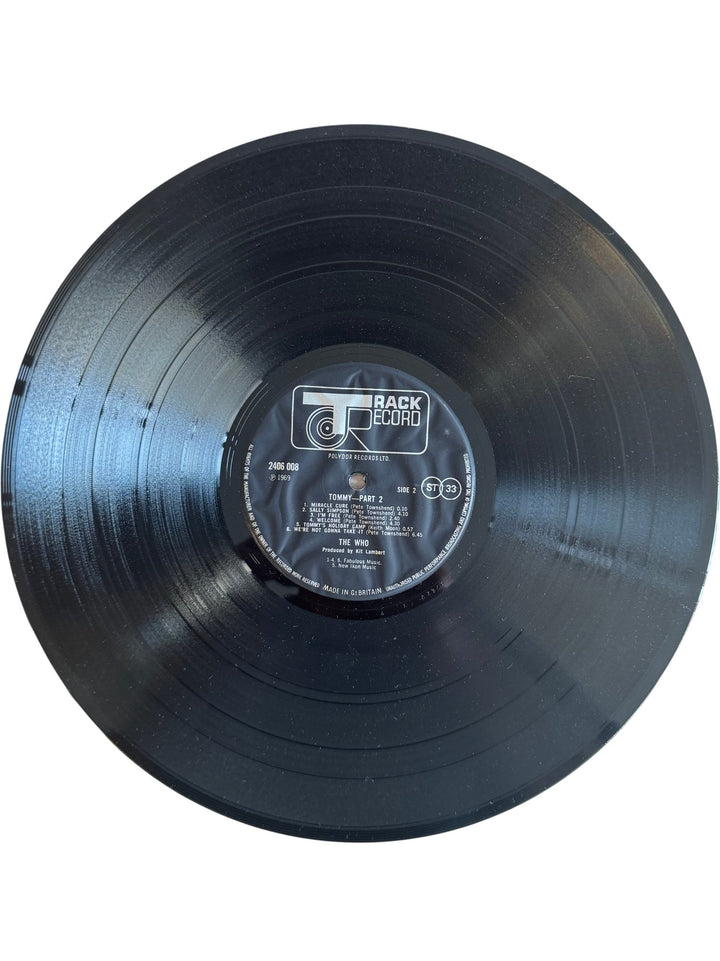 The Who Tommy Part Two Vinyl Record - Good - Think Vintage ltd