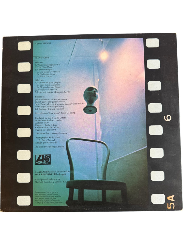 The Yes Album Vinyl LP - Fair - Think Vintage ltd