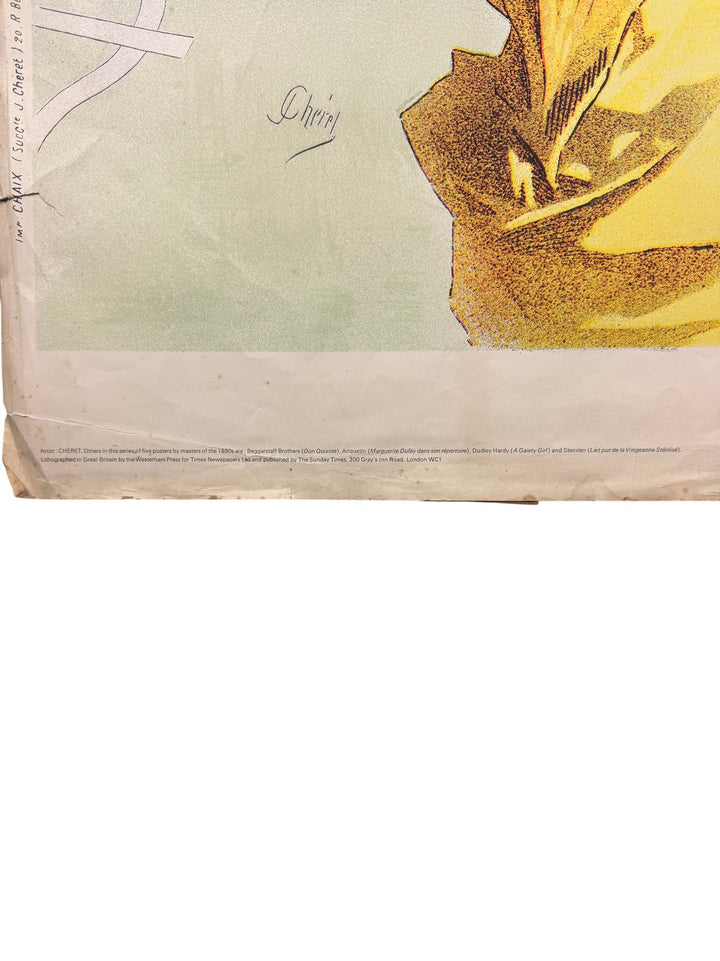 Theatrophone Art Nouveau Poster - Think Vintage ltd