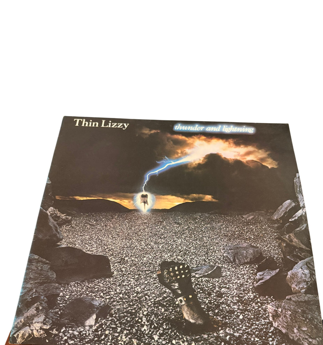 Thin Lizzy Thunder and Lightning Vinyl - Good - Think Vintage ltd