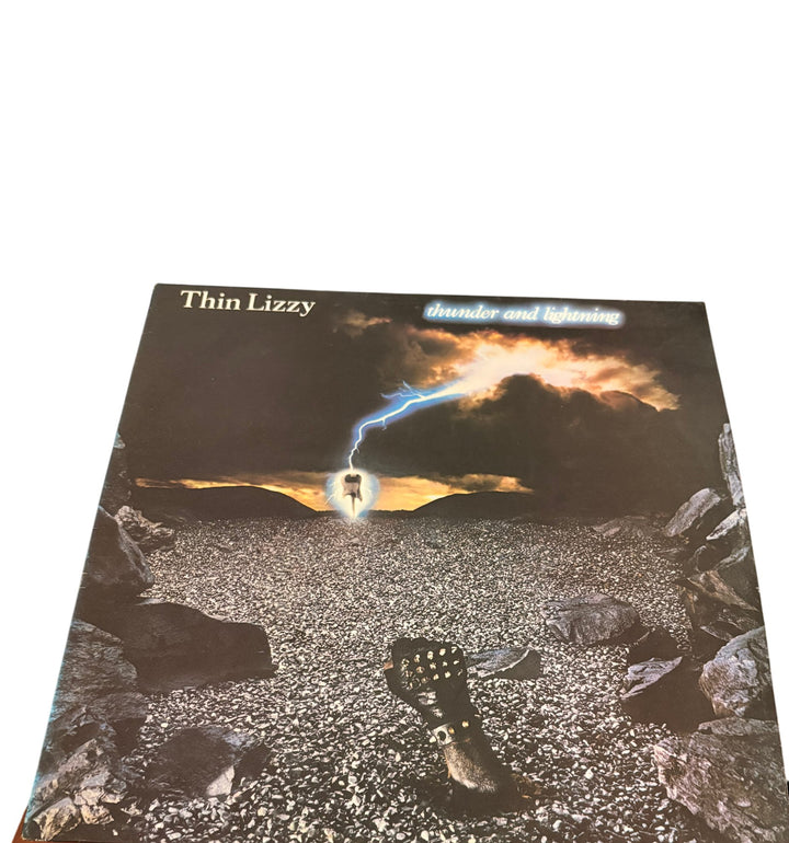 Thin Lizzy Thunder and Lightning Vinyl - Good - Think Vintage ltd