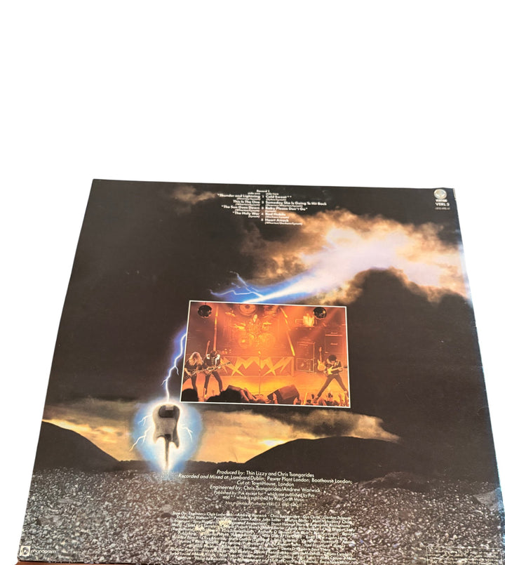 Thin Lizzy Thunder and Lightning Vinyl - Good - Think Vintage ltd