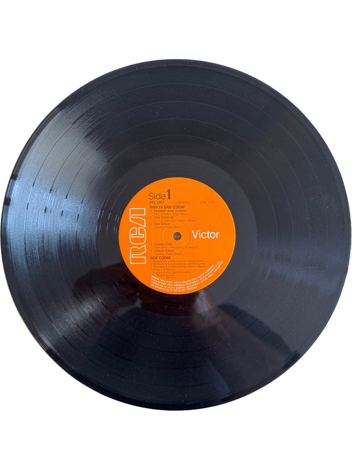 This Is Sam Cooke 1970s Vinyl Record Set - Good - Think Vintage ltd