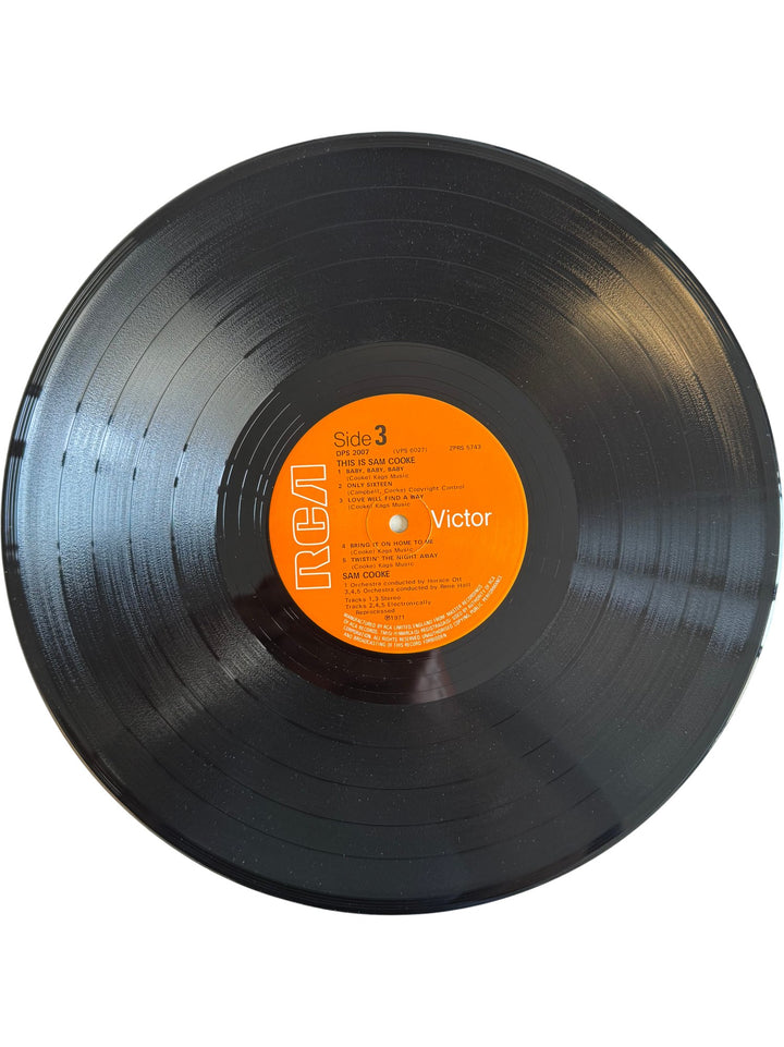 This Is Sam Cooke 1970s Vinyl Record Set - Good - Think Vintage ltd