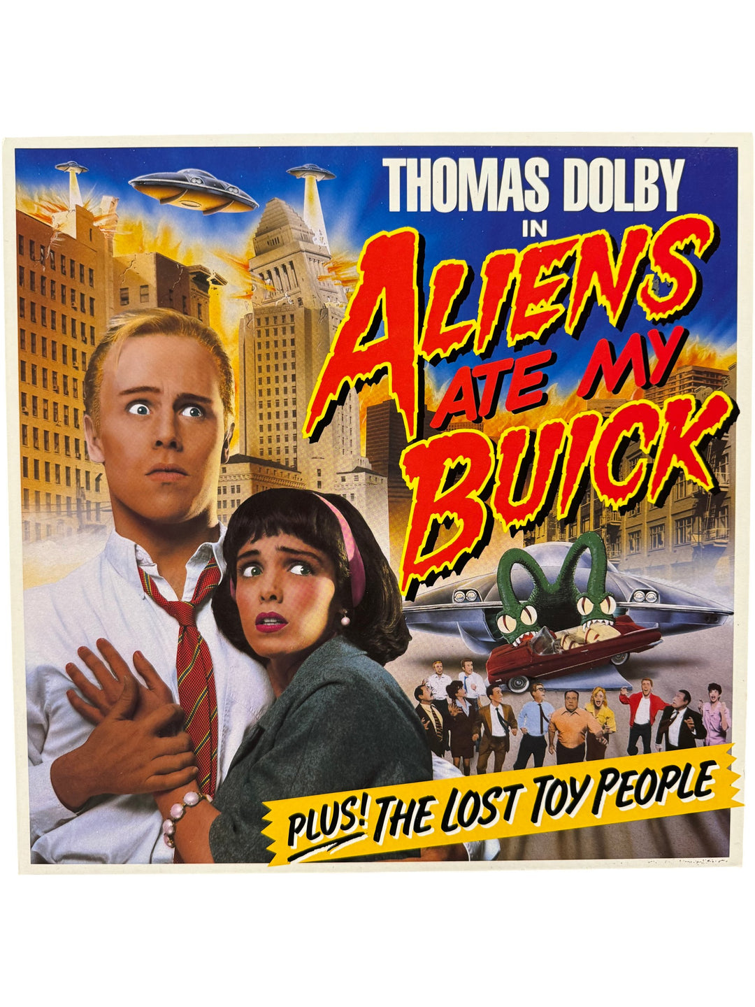 Thomas Dolby Aliens Ate My Buick Vinyl - Think Vintage