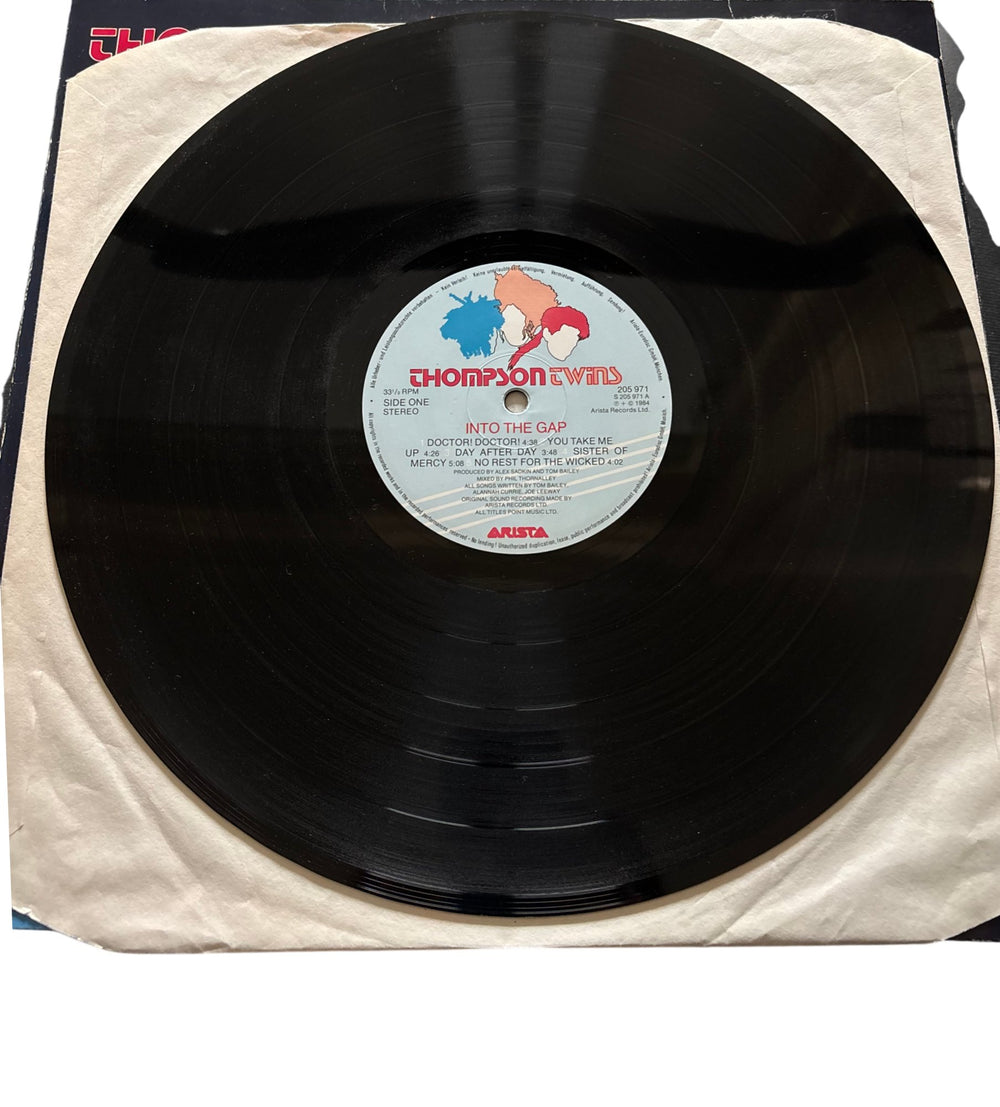 Thompson Twins Album 'Into The Gap' Vinyl Record - Good - Think Vintage ltd