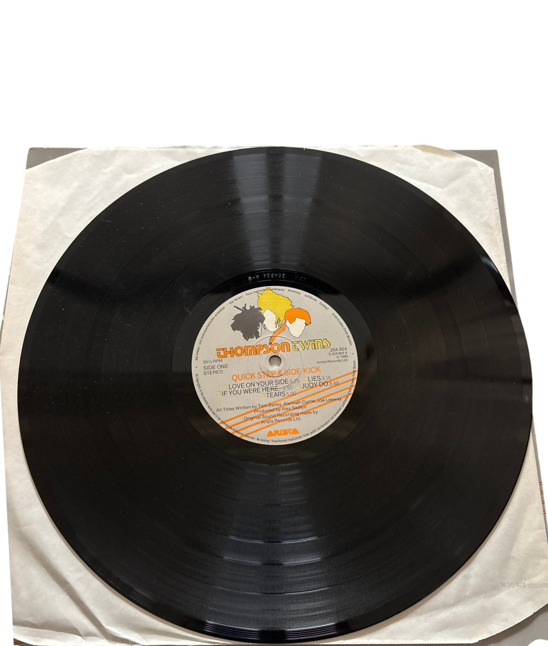 Thompson Twins Quick Step & Side Kick Vinyl - Good - Think Vintage ltd