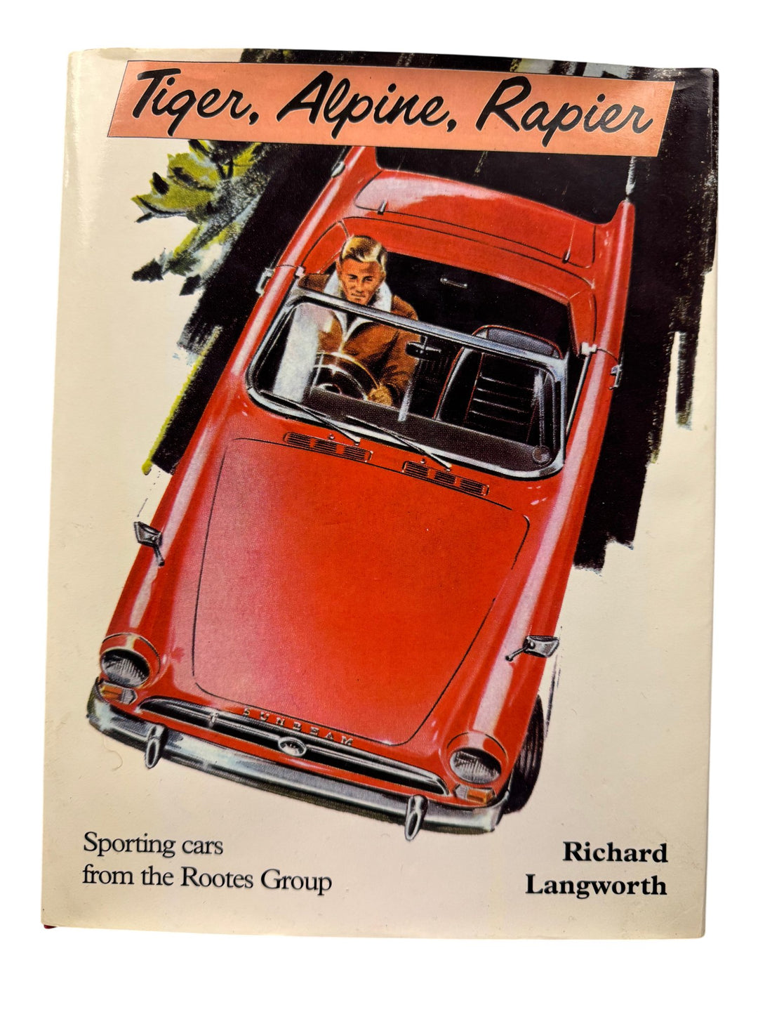 Tiger Alpine Rapier Book Cover Art - Think Vintage ltd