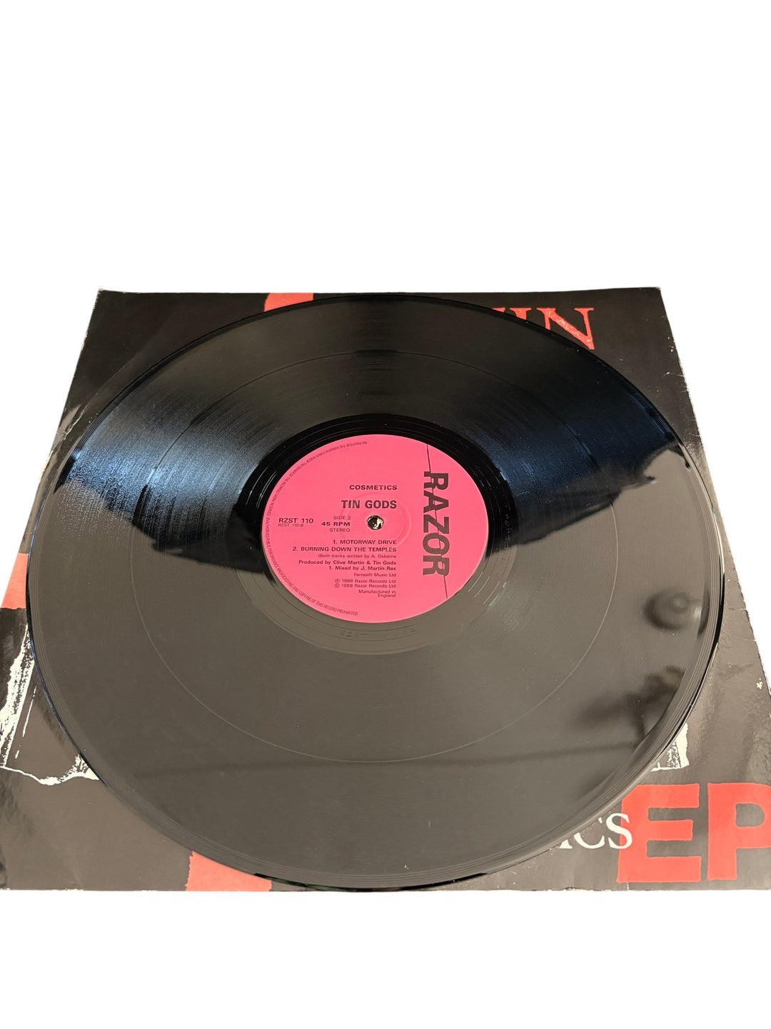 Tin Gods Cosmetics EP Vinyl - Fair - Think Vintage ltd