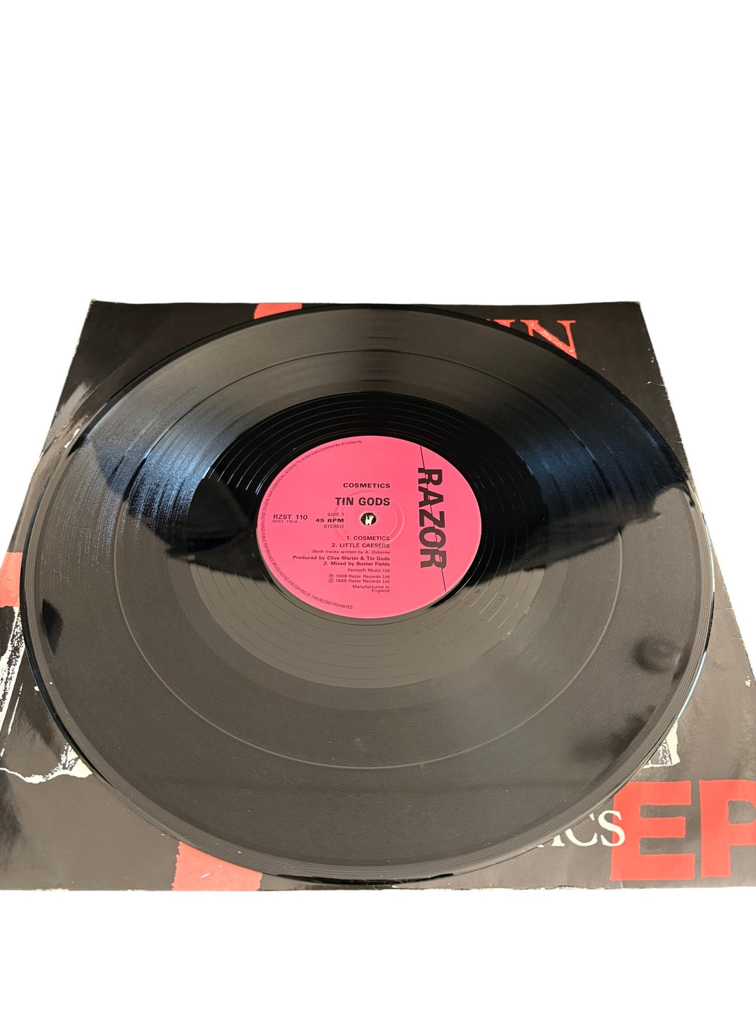 Tin Gods Cosmetics EP Vinyl - Fair - Think Vintage ltd