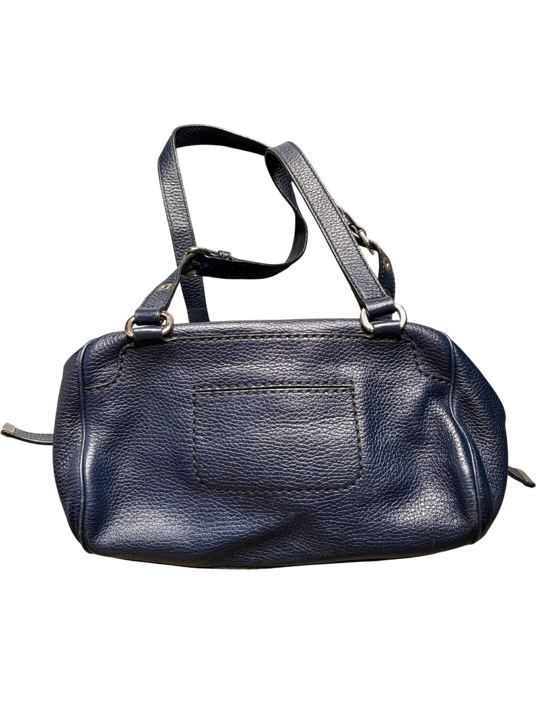 Tod's Navy Leather Handbag