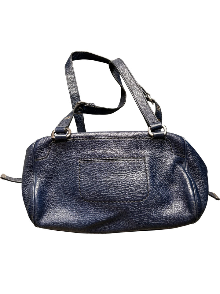 Tod's Navy Leather Handbag