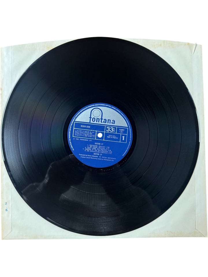 Tom Robinson Sector 27 Vinyl Album - Very Good