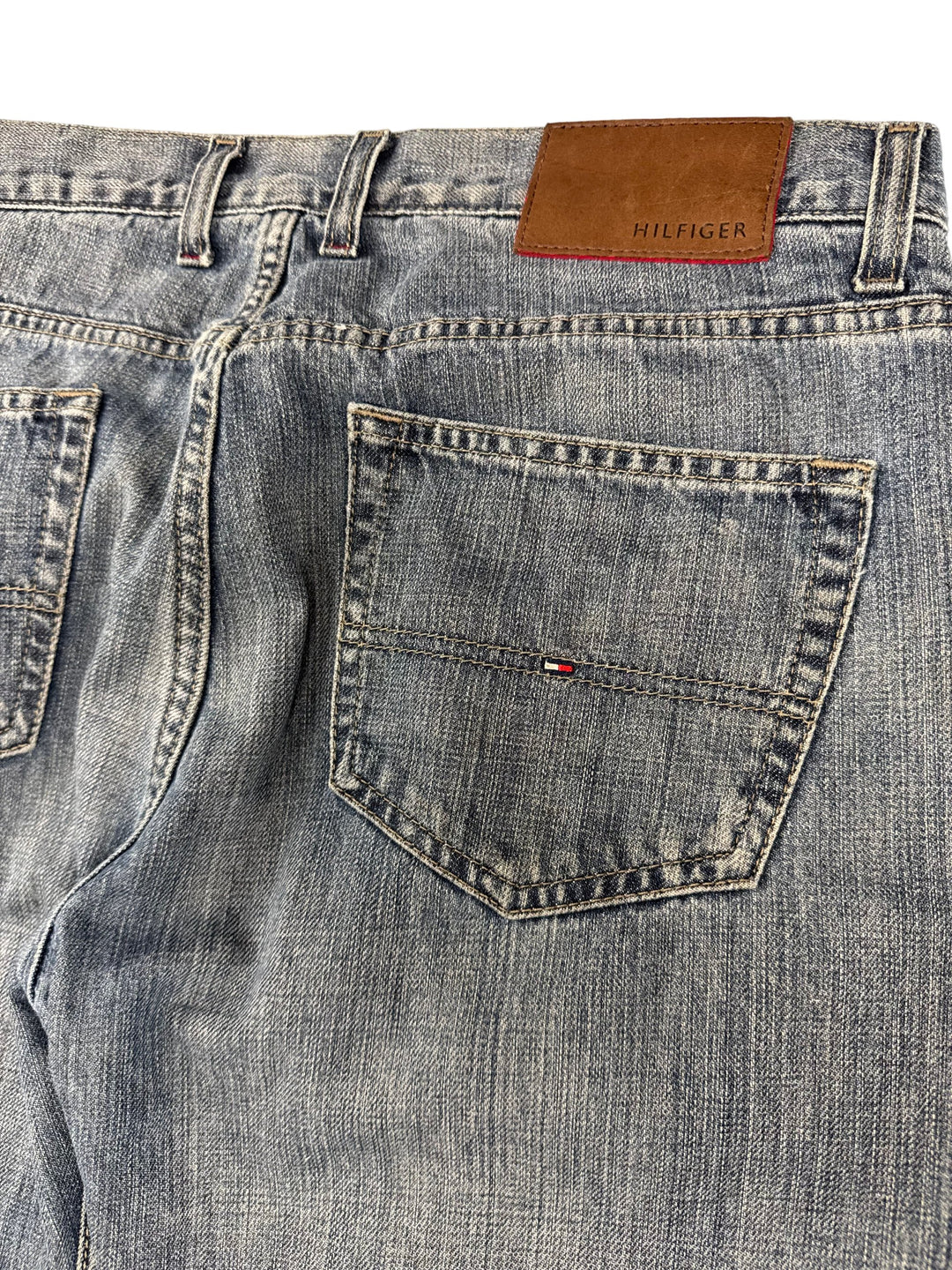 Tommy Hilfiger Stone Wash Denim Jeans - W34 L34 - Think Vintage