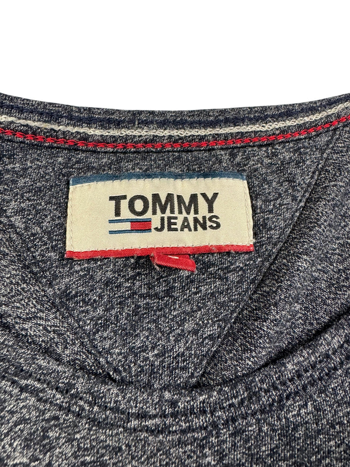 Tommy Jeans Heather Grey T-Shirt - M - Think Vintage ltd