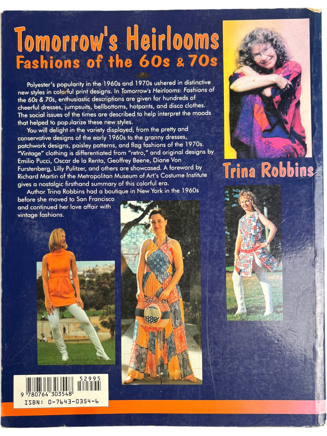 Tomorrow's Heirlooms Fashions Of The 60s & 70s Book - Think Vintage