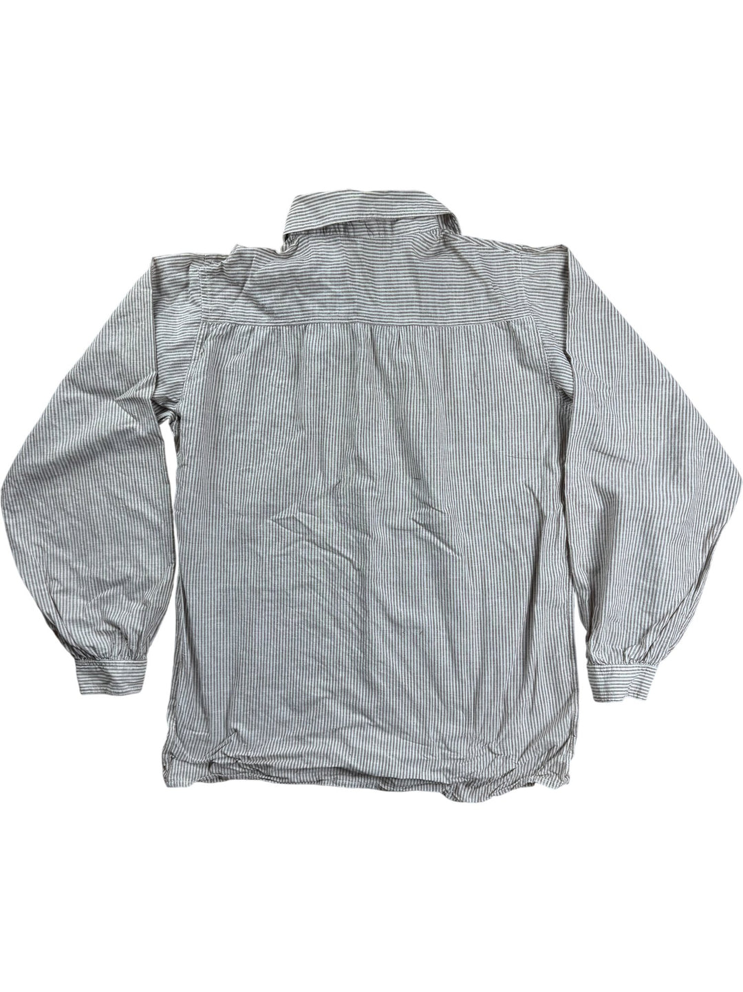 Tony Burgess Striped Long Sleeve Shirt - M - Think Vintage ltd