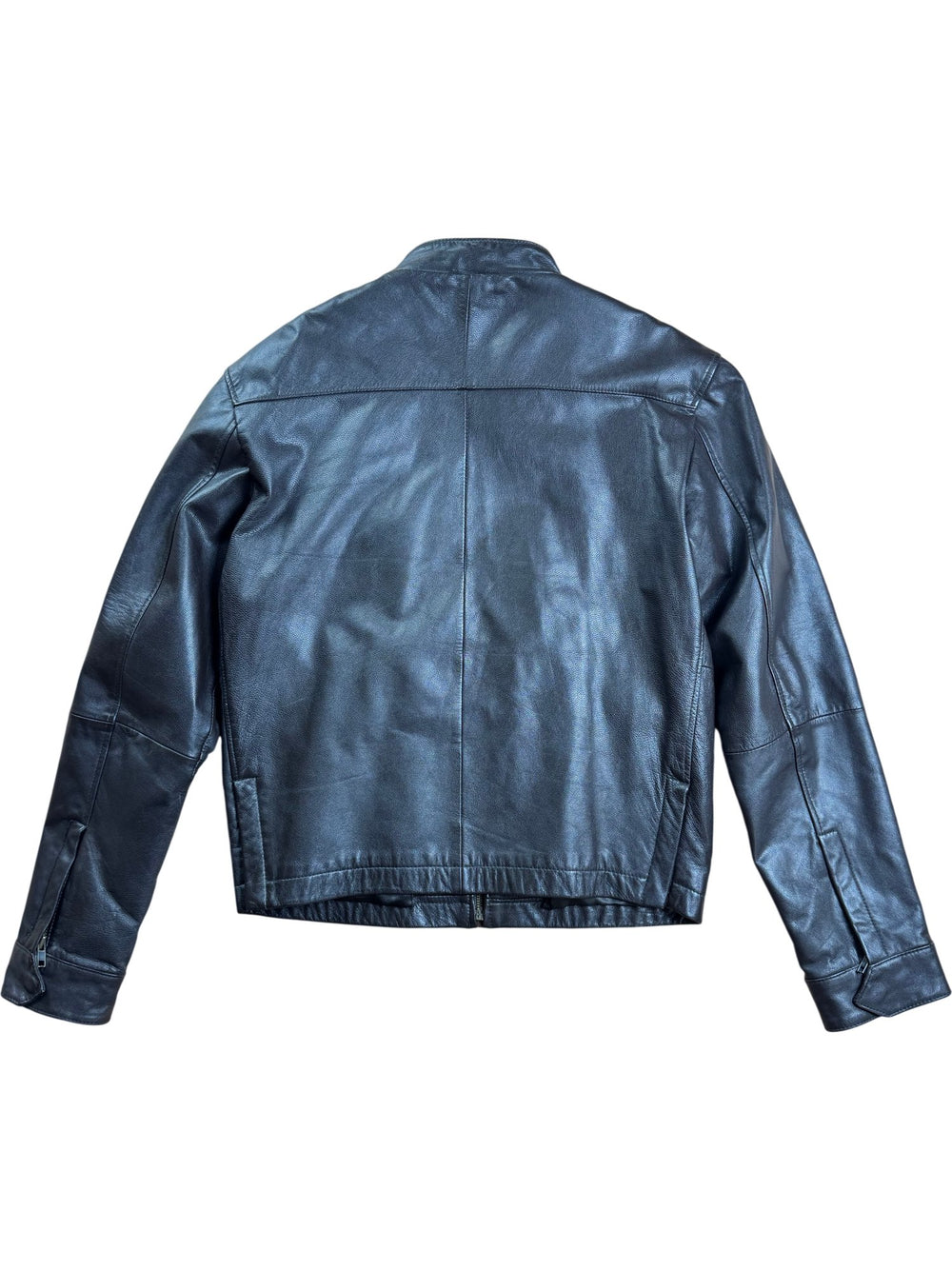Topman Leather Jacket - M - Think Vintage ltd