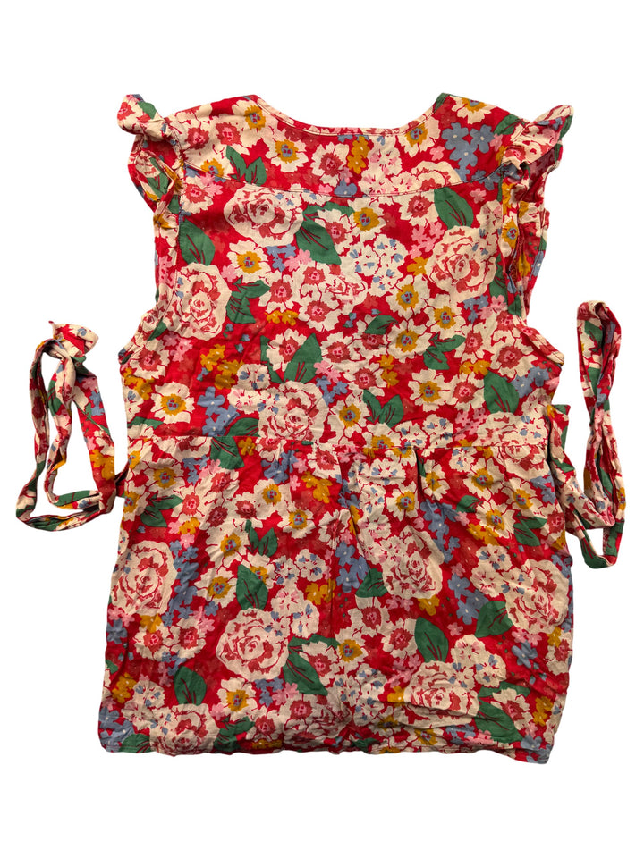 Topshop Floral Sleeveless Blouse - S - Think Vintage Online Ltd