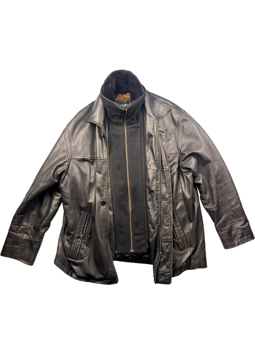Torus Leather Jacket - L