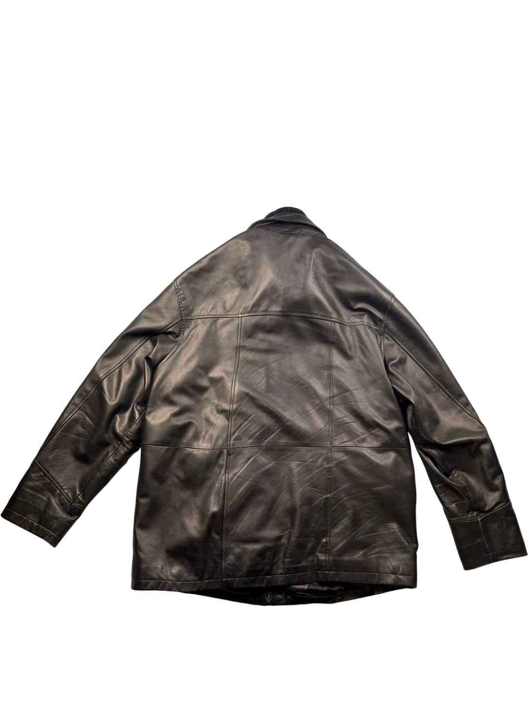 Torus Leather Jacket - L - Think Vintage Online Ltd