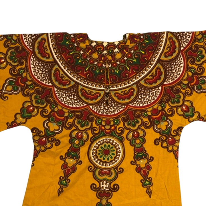 Traditional African Dashiki Shirt - M - Think Vintage