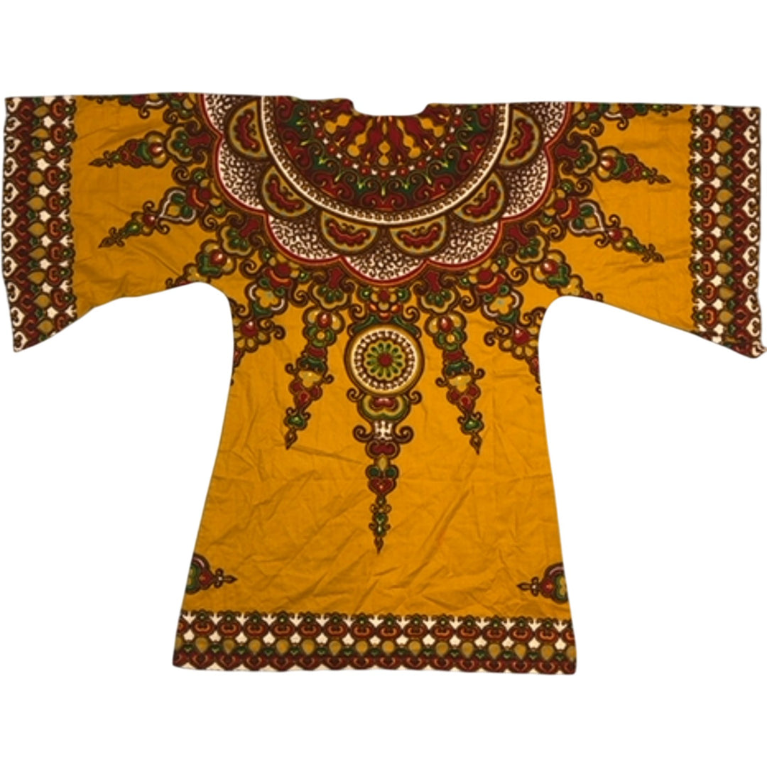 Traditional African Dashiki Shirt - M - Think Vintage