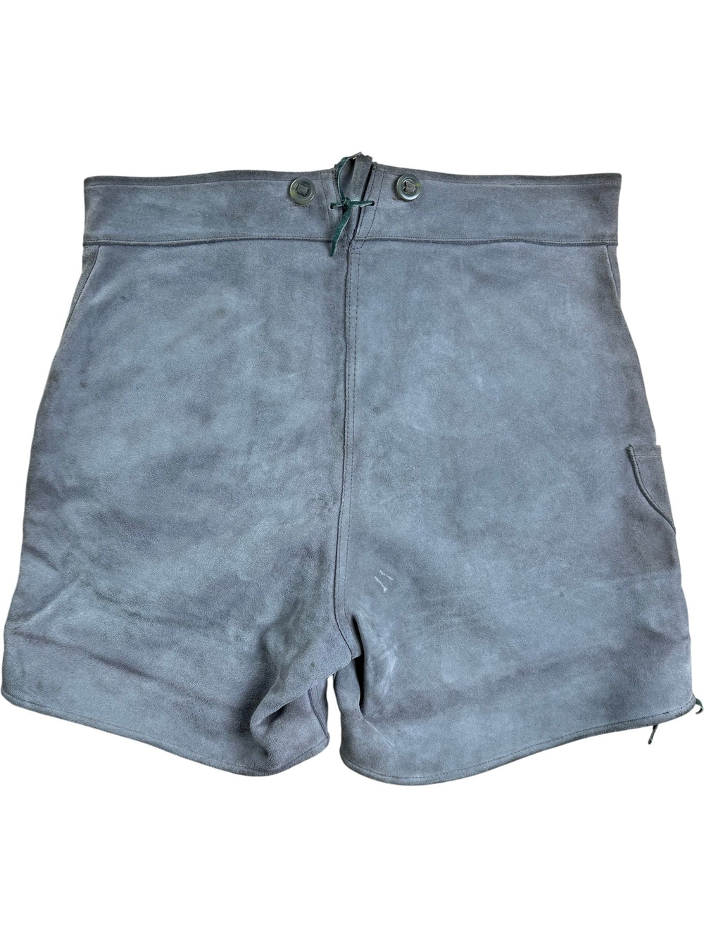 Traditional Suede Lederhosen Shorts - W34 - Think Vintage ltd