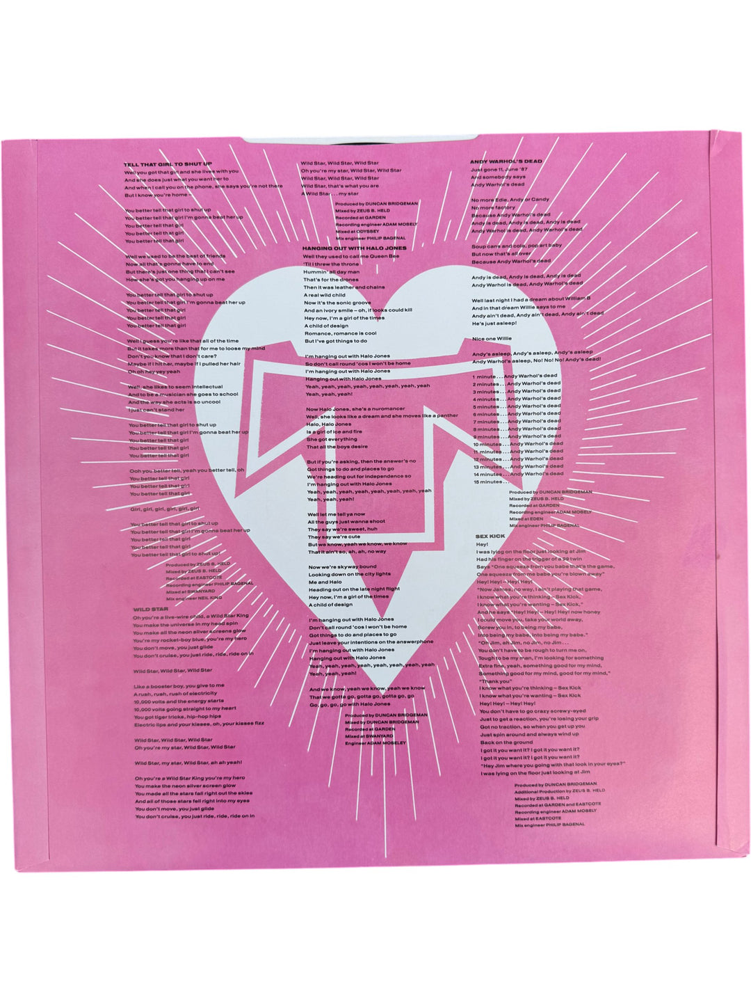 Transvision Vamp Pop Art Vinyl Record - Think Vintage
